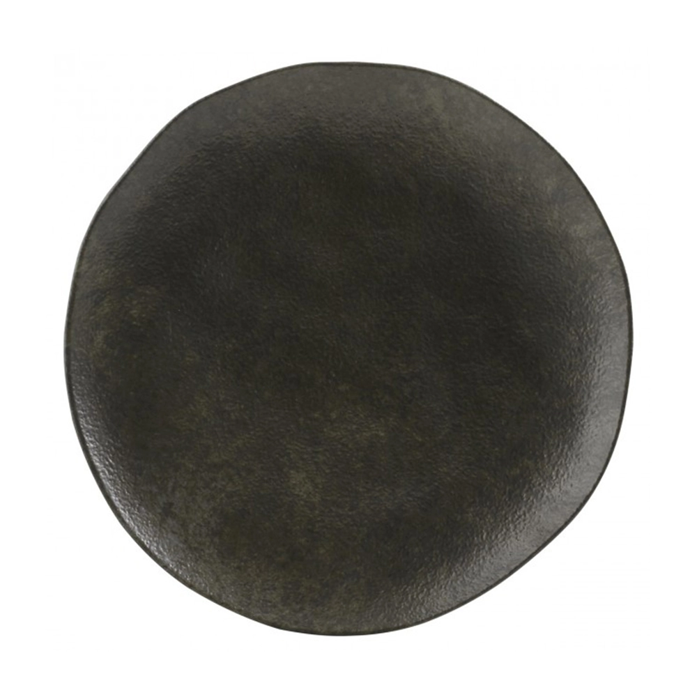 Jogo de Pratos Rasos Porto Brasil Orgânico Onyx 26,5 Cm - 6 Peças Jogo de Pratos Rasos Porto Brasil Orgânico Onyx 26,5 Cm - 6 Peças