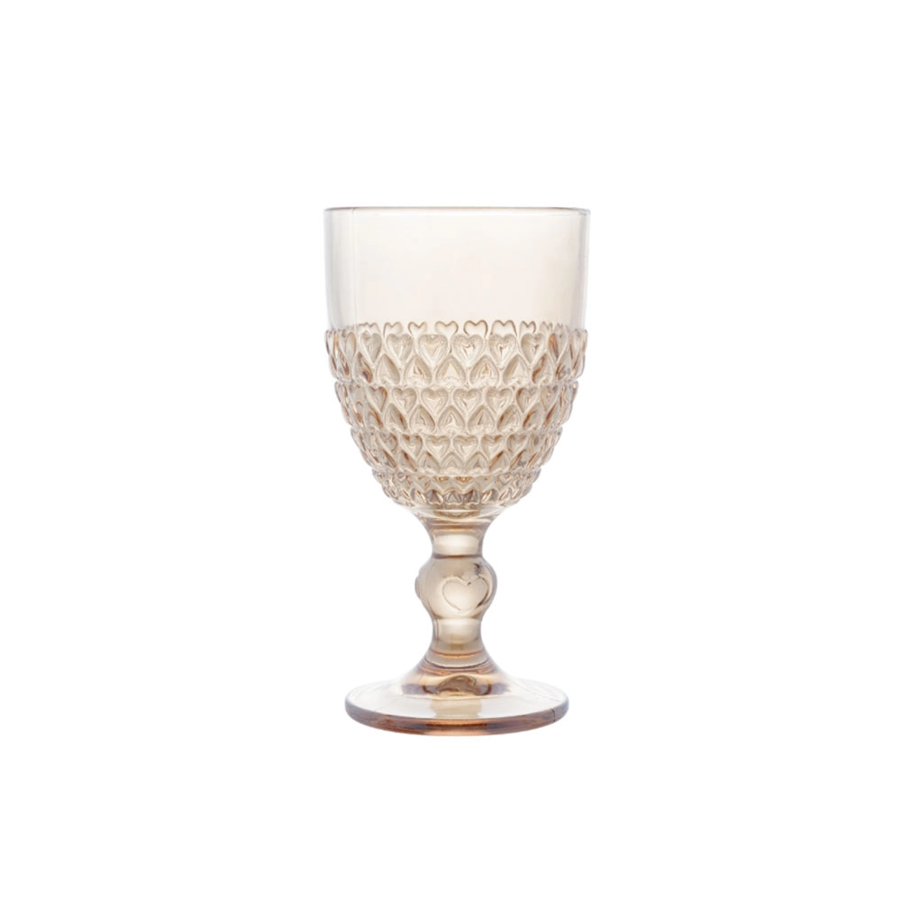 Jogo de Taças Para Água Lyor Coração 330 Ml - 6 Peças Jogo de Taças Para Água Lyor Coração 330 Ml - 6 Peças