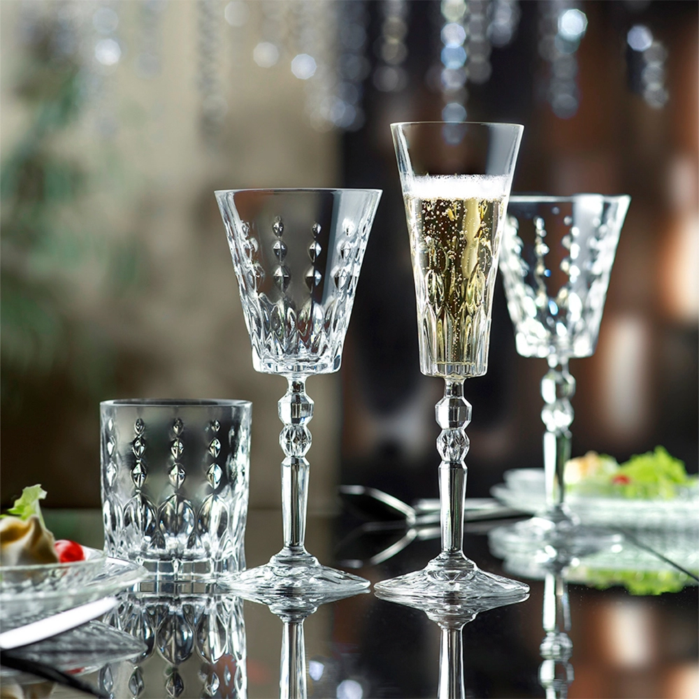 Jogo de Taças Para Vinho Rcr Cristalleria Italiana Marilyn 210 Ml - 6 Peças Jogo de Taças Para Vinho Rcr Cristalleria Italiana Marilyn 210 Ml - 6 Peças