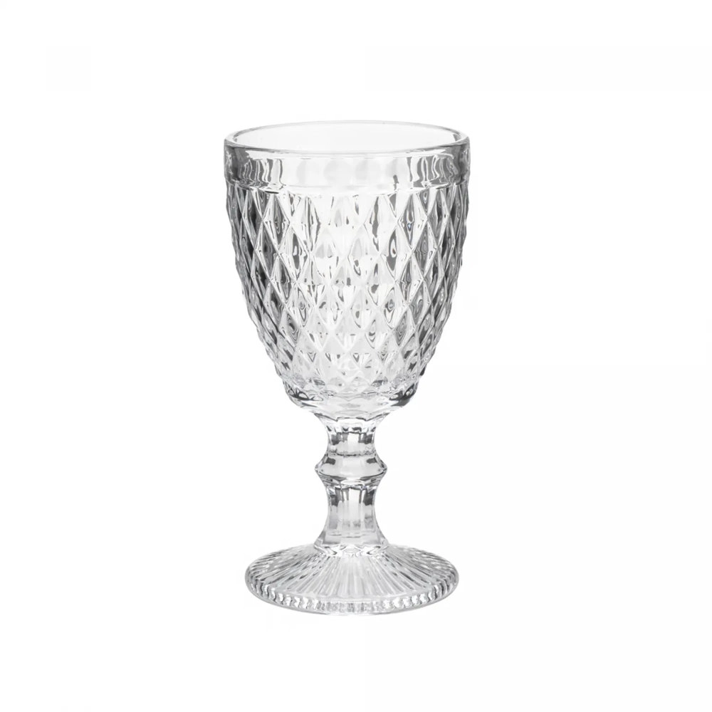 Jogo de Tacas Para Vinho Lyor Bico de Abacaxi Transparente 210 Ml - 6 Pecas Jogo de Tacas Para Vinho Lyor Bico de Abacaxi Transparente 210 Ml - 6 Pecas