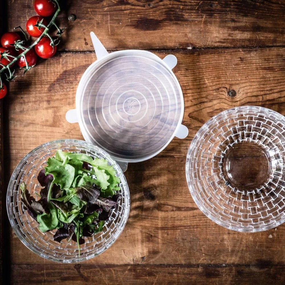 Jogo de Tigelas Com Tampa de Silicone Nachtmann Bossa Nova - 2 Peças