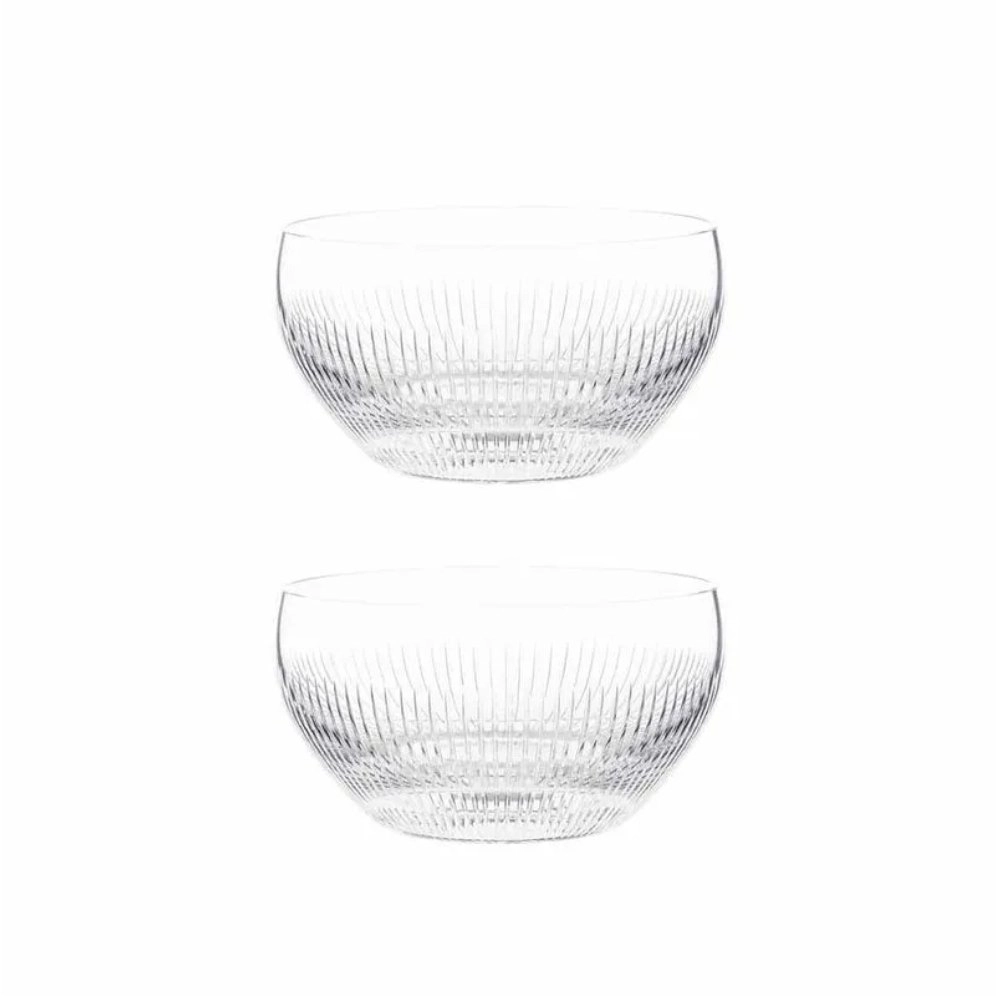 Jogo de Tigelas Strauss 300 Lapidação 174 350 Ml - 2 Peças