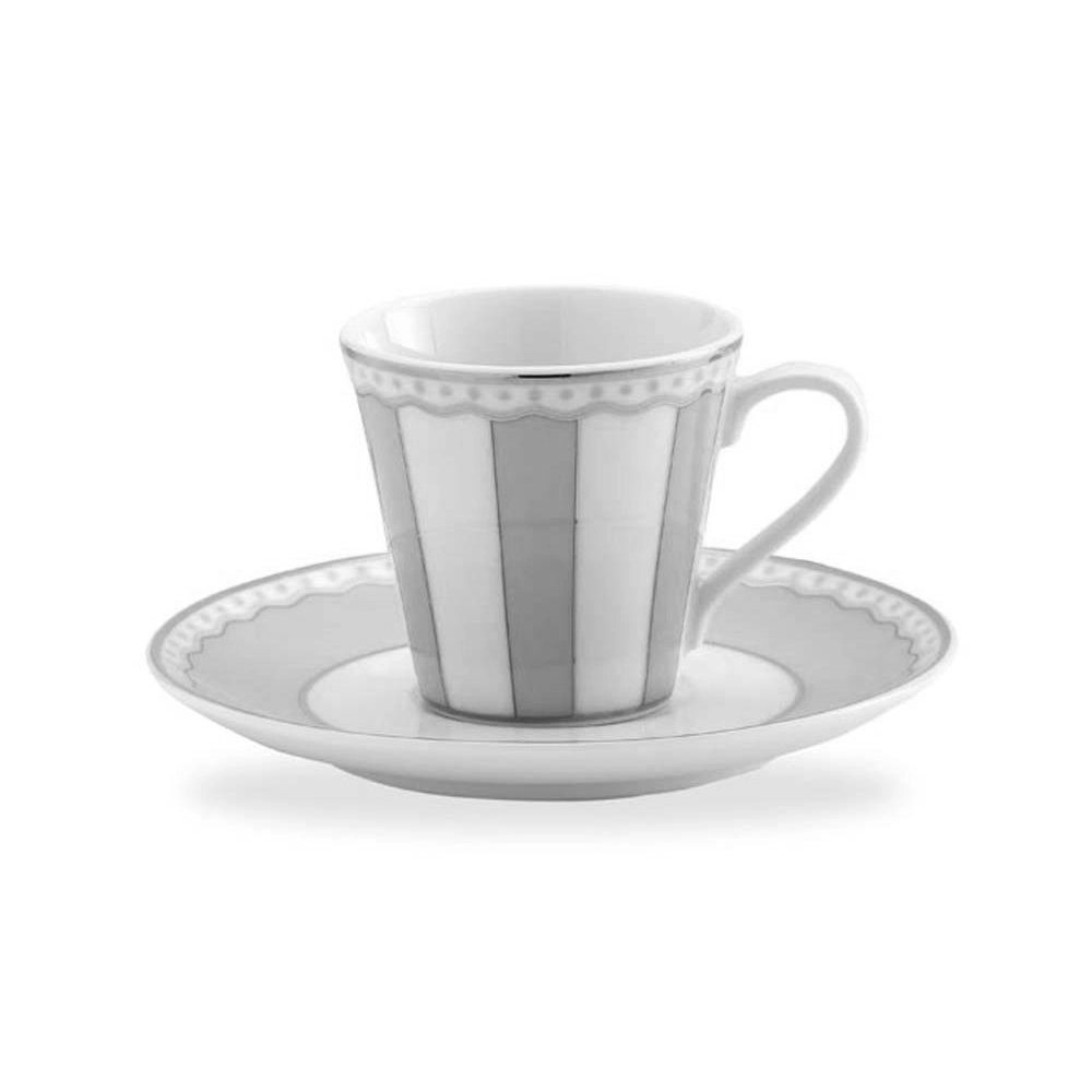 Jogo de Xícaras Para Café Com Pires Noritake Carnivale - 6 Peças