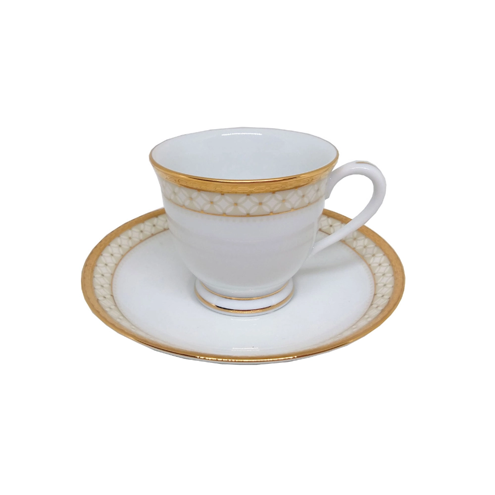 Jogo de Xícaras Para Café Com Pires Noritake Rochester - 6 Peças Jogo de Xícaras Para Café Com Pires Noritake Rochester - 6 Peças