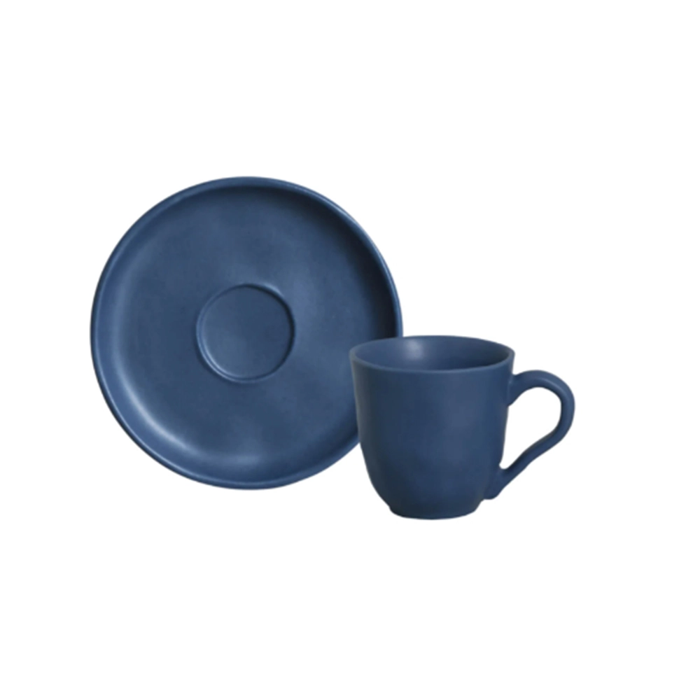 Jogo de Xícaras Para Café Com Pires Porto Brasil Bio Boreal 120ml - 6 Peças Jogo de Xícaras Para Café Com Pires Porto Brasil Bio Boreal 120ml - 6 Peças