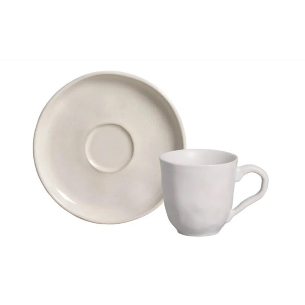 Jogo de Xícaras Para Café Com Pires Porto Brasil Bio Clay 120 Ml - 6 Peças Jogo de Xícaras Para Café Com Pires Porto Brasil Bio Clay 120 Ml - 6 Peças