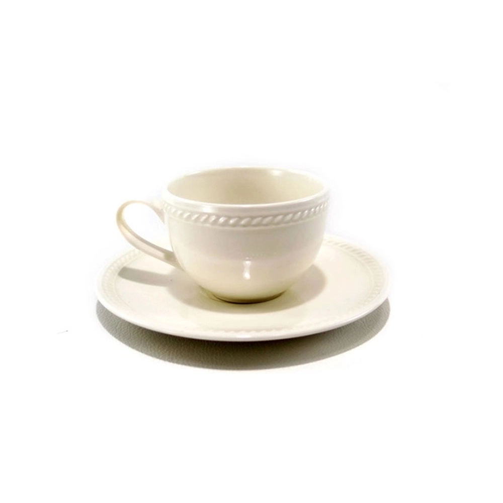 Jogo de Xícaras Para Café Com Pires Qualitier Appeal 90 Ml - 6 Peças