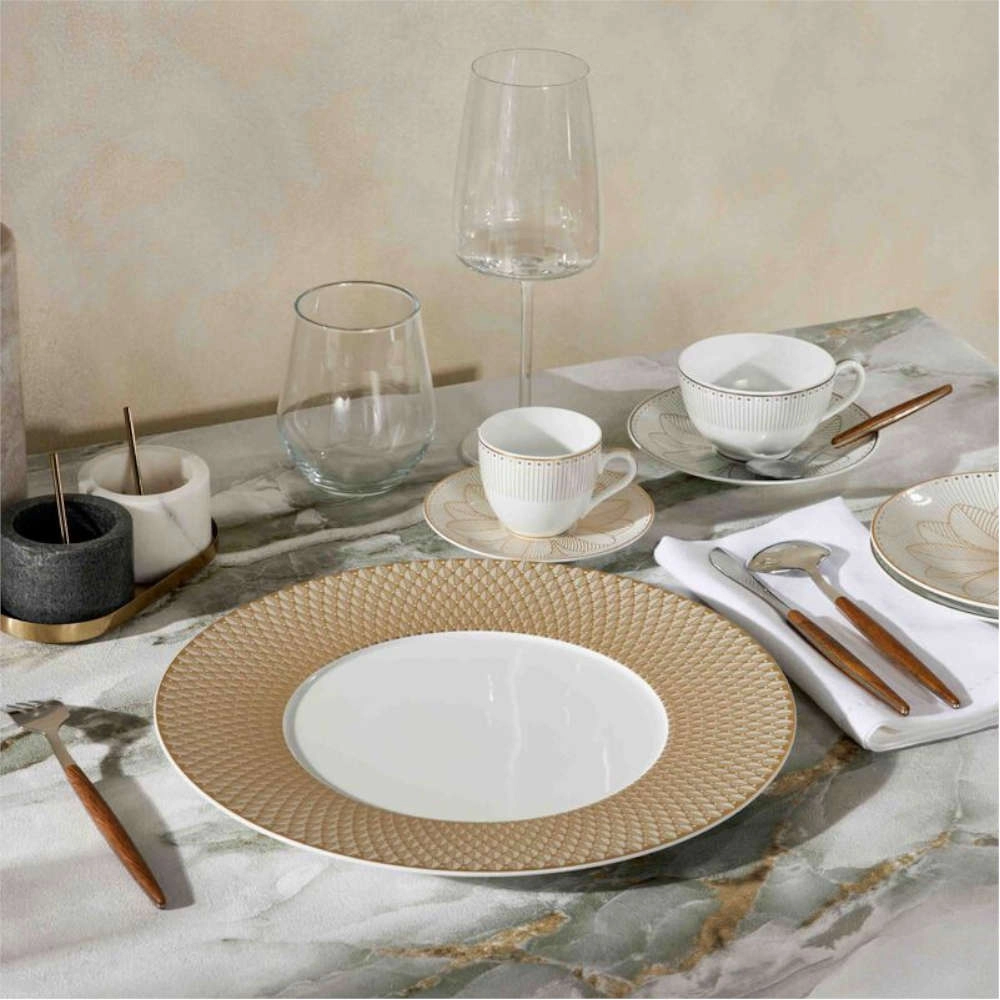 Jogo de Xicaras Para Cafe Com Pires Malmaison Imperiale 100 Ml 2 Pecas