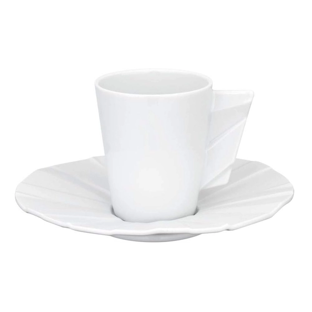 Jogo de Xicaras Para Cafe Com Pires Vista Alegre Matrix Glaze 84 Ml 4 Pecas Jogo de Xicaras Para Cafe Com Pires Vista Alegre Matrix Glaze 84 Ml 4 Pecas