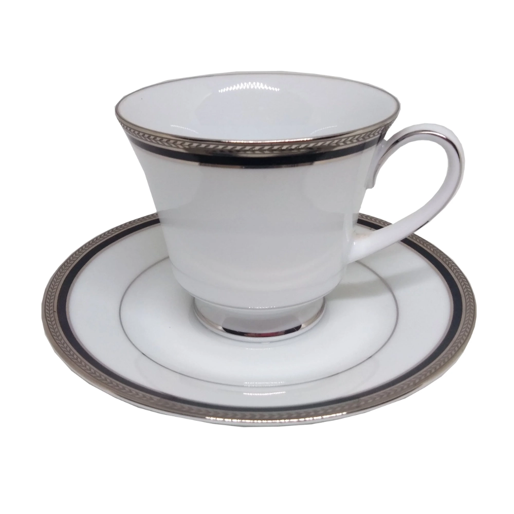 Jogo de Xicaras Para Cha Noritake Toorak Noir