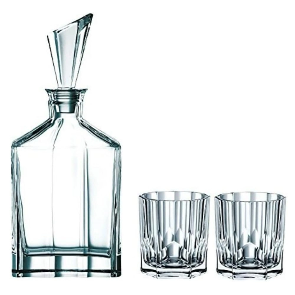 Jogo Para Whisky Nachtmann Aspen - 3 Peças Jogo Para Whisky Nachtmann Aspen - 3 Peças