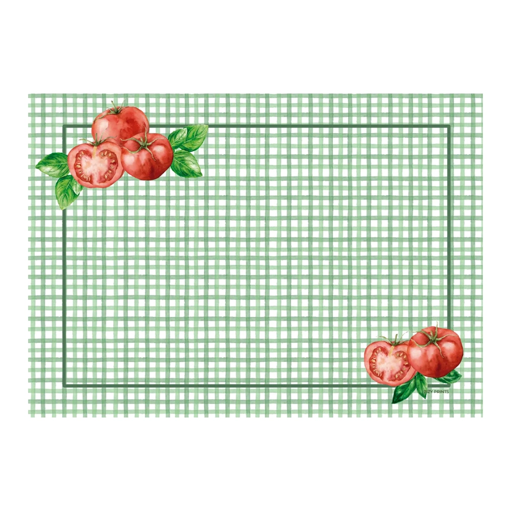 Jogo C/ 12 Lugares Americanos Italy - Zizy Prints Jogo C/ 12 Lugares Americanos Italy - Zizy Prints