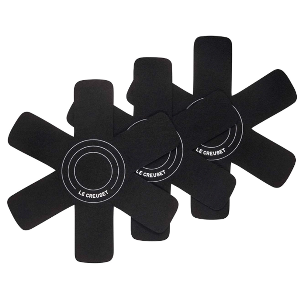 Kit de Protetores Em Feltro Le Creuset - 3 Peças Kit de Protetores Em Feltro Le Creuset - 3 Peças