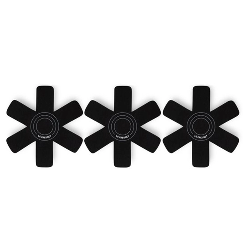 Kit de Protetores Em Feltro Le Creuset - 3 Peças Kit de Protetores Em Feltro Le Creuset - 3 Peças