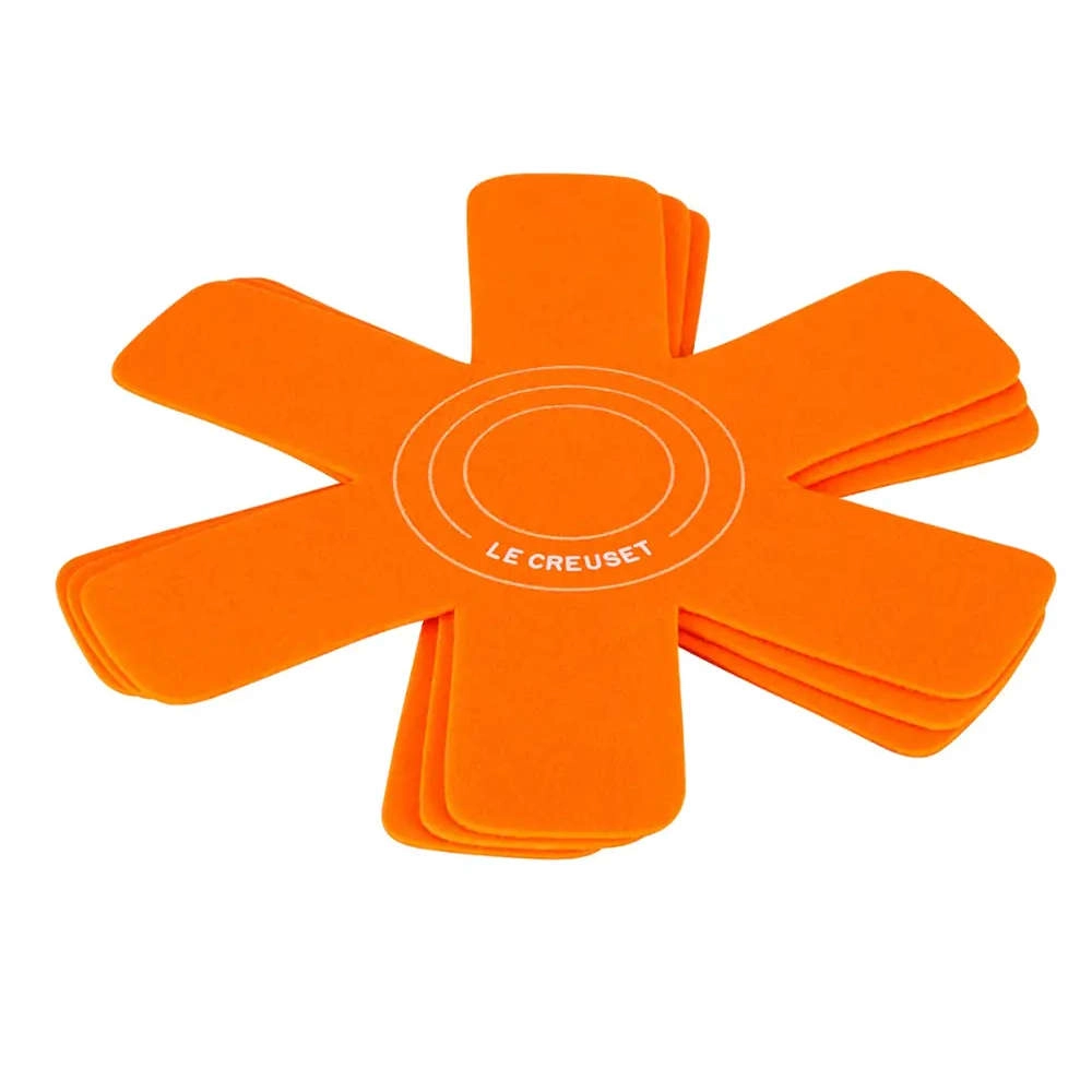 Kit de Protetores Em Feltro Le Creuset 3 Pecas Kit de Protetores Em Feltro Le Creuset 3 Pecas