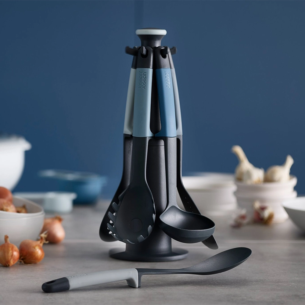 Kit de Utensílios Carrossel Joseph Joseph Elevate - 6 Peças Kit de Utensílios Carrossel Joseph Joseph Elevate - 6 Peças