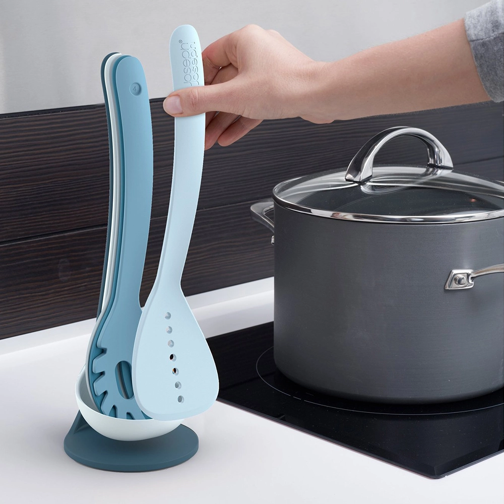 Kit de Utensílios Com Alças Magnéticas Joseph Joseph Nest - 5 Peças Kit de Utensílios Com Alças Magnéticas Joseph Joseph Nest - 5 Peças