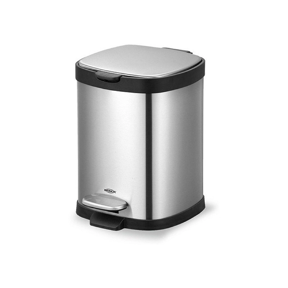Lixeira Com Pedal e Balde Brinox Frame 6 Litros Lixeira Com Pedal e Balde Brinox Frame 6 Litros