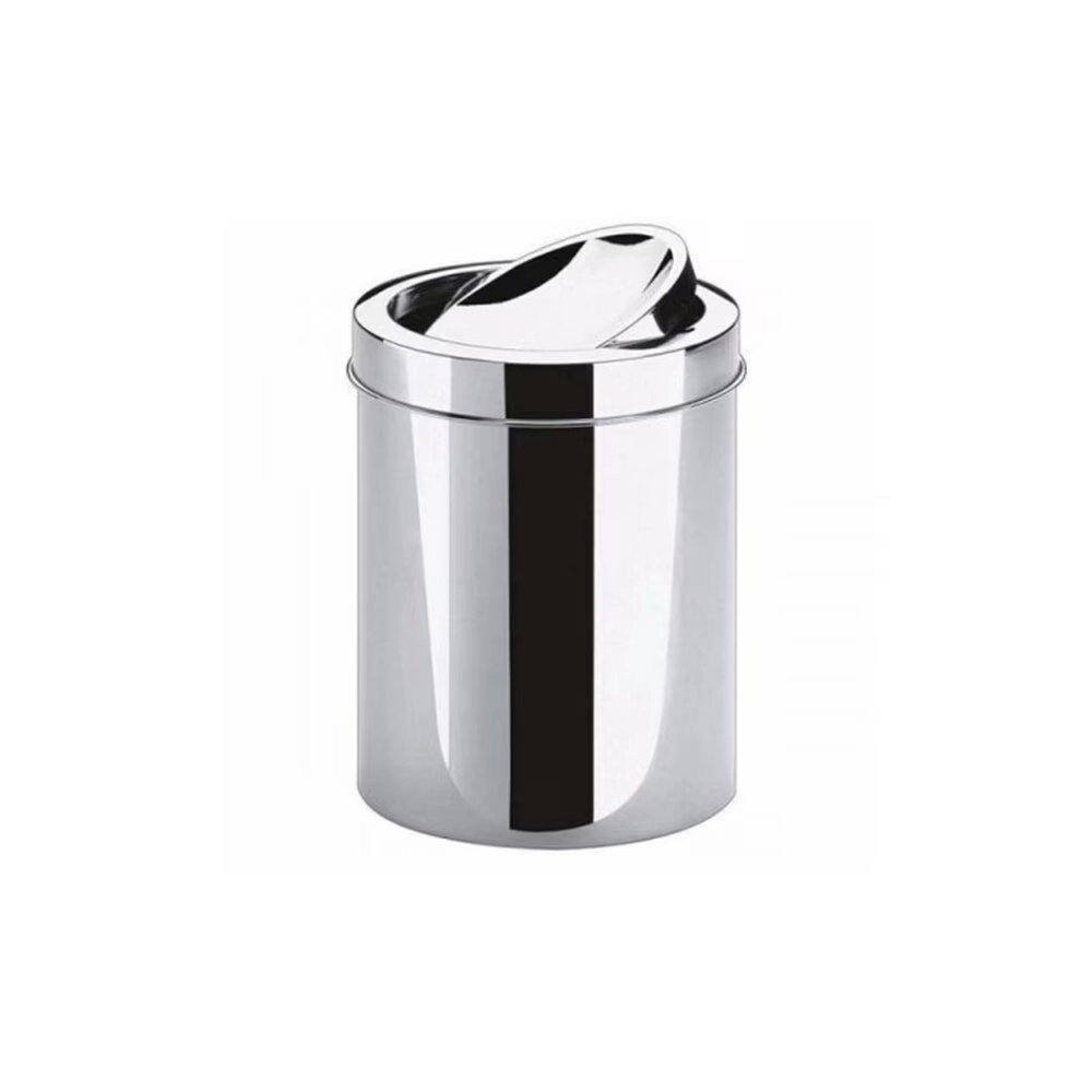 Lixeira Com Tampa Basculante Brinox Decorline 3,2 Litros Lixeira Com Tampa Basculante Brinox Decorline 3,2 Litros