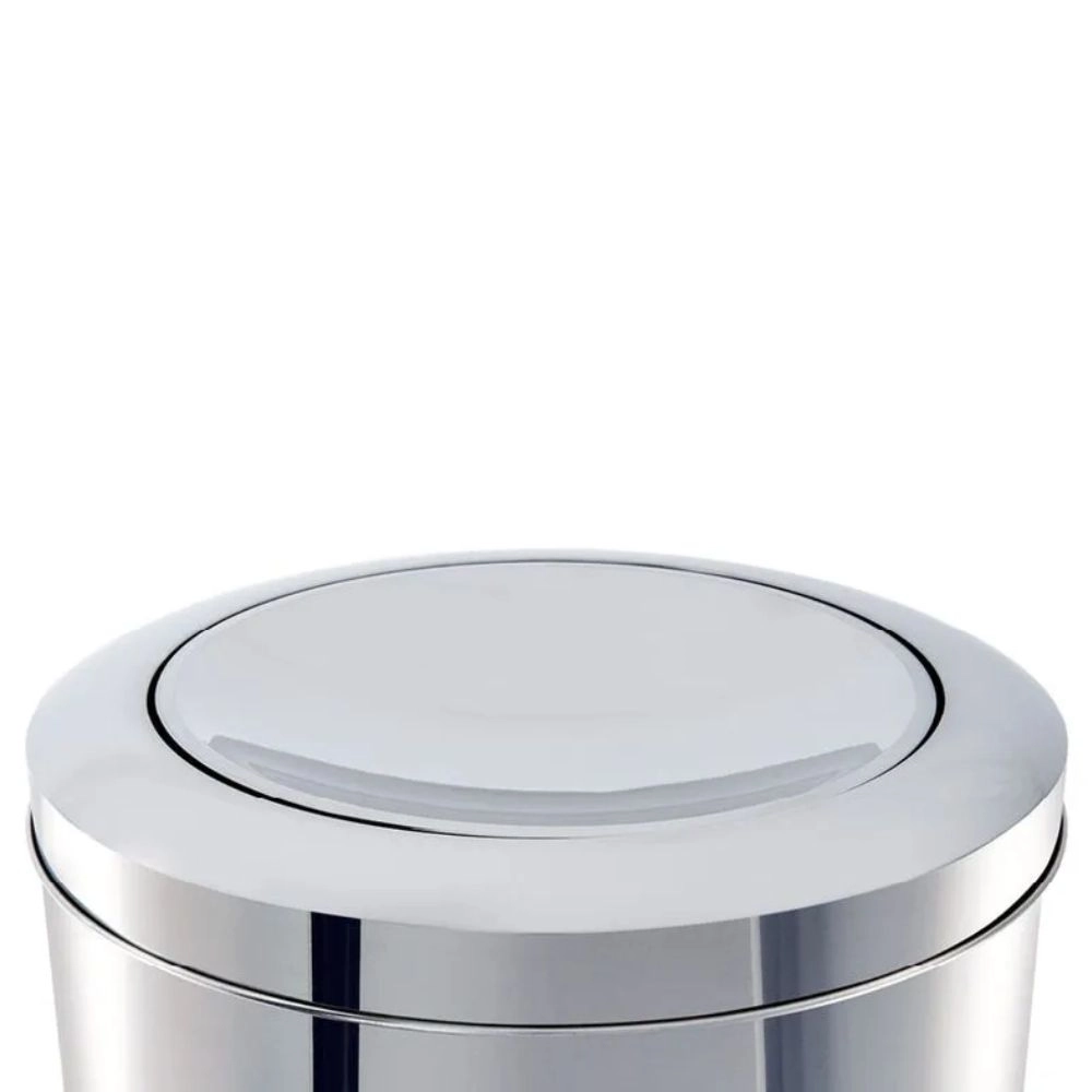 Lixeira Com Tampa Basculante Brinox Decorline 5,4 Litros Lixeira Com Tampa Basculante Brinox Decorline 5,4 Litros
