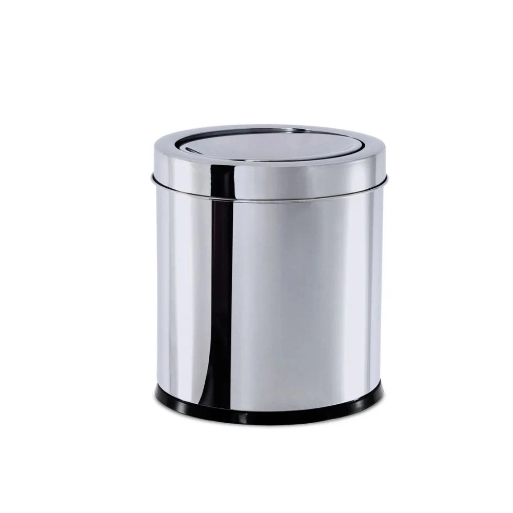 Lixeira Com Tampa Basculante Brinox Decorline 5,4 Litros Lixeira Com Tampa Basculante Brinox Decorline 5,4 Litros
