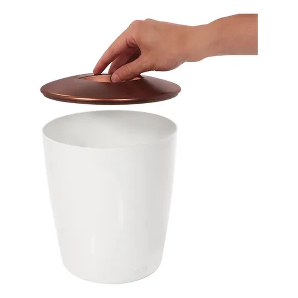 Lixeira Ou Cromo Vitra Vintage Cobre 5 Litros Lixeira Ou Cromo Vitra Vintage Cobre 5 Litros