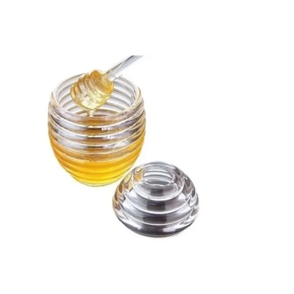 Meleira Com Pegador e Tampa Lyor Colméia 210 Ml