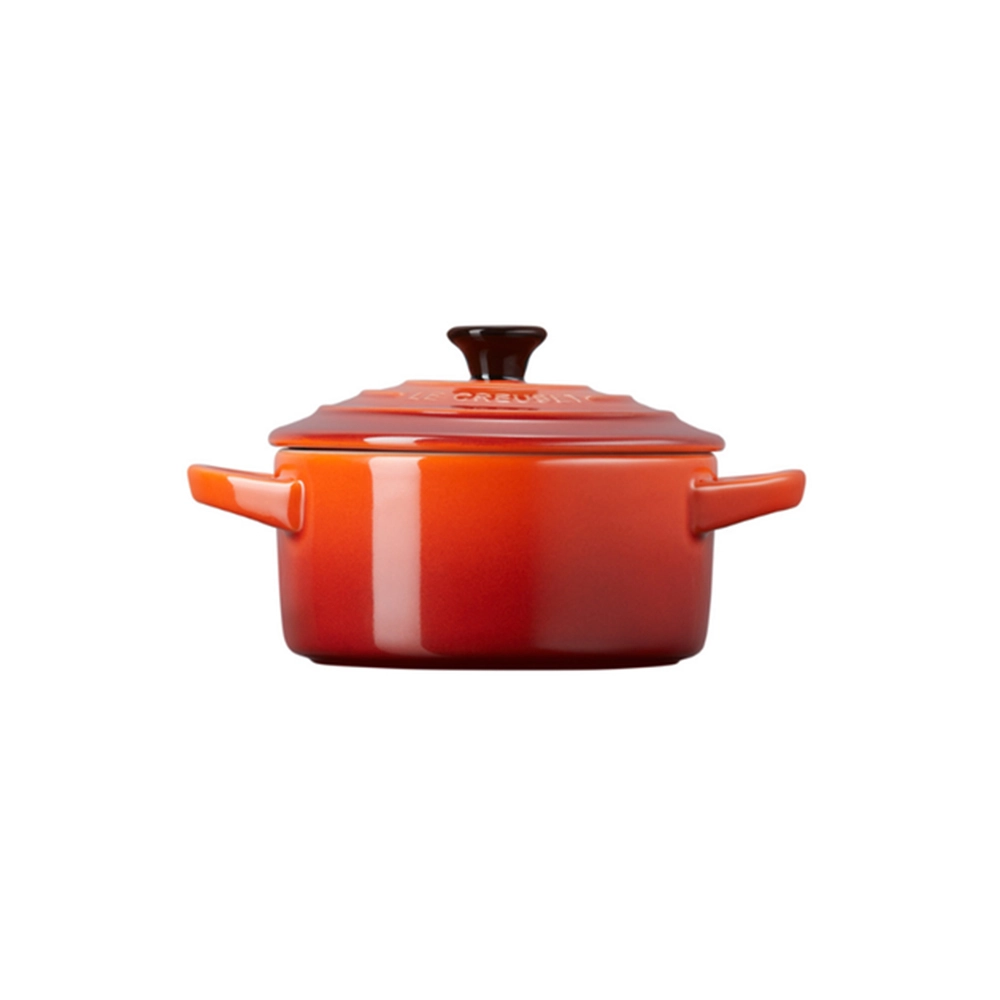 Mini Cocotte Com Pegador Preto Le Creuset 10 Cm