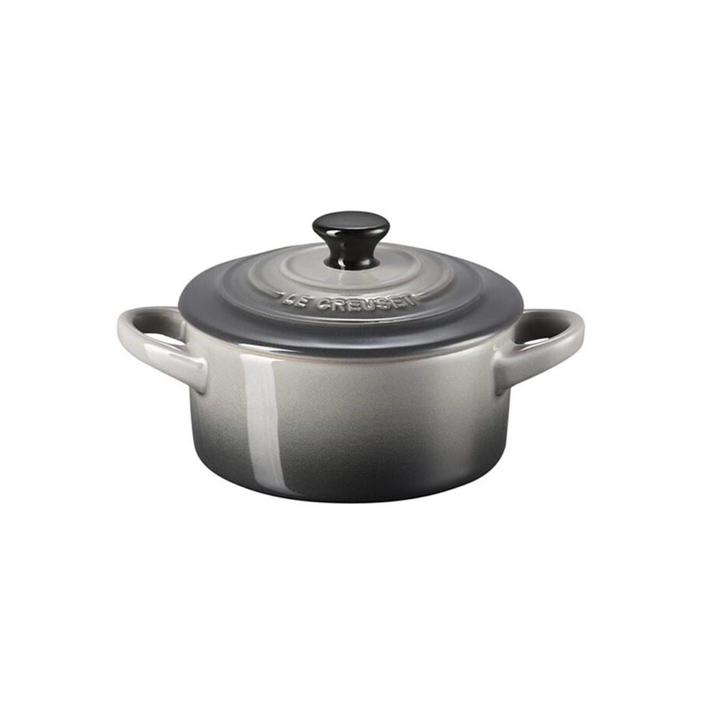 Mini Cocotte Com Pegador Preto Le Creuset 10 Cm
