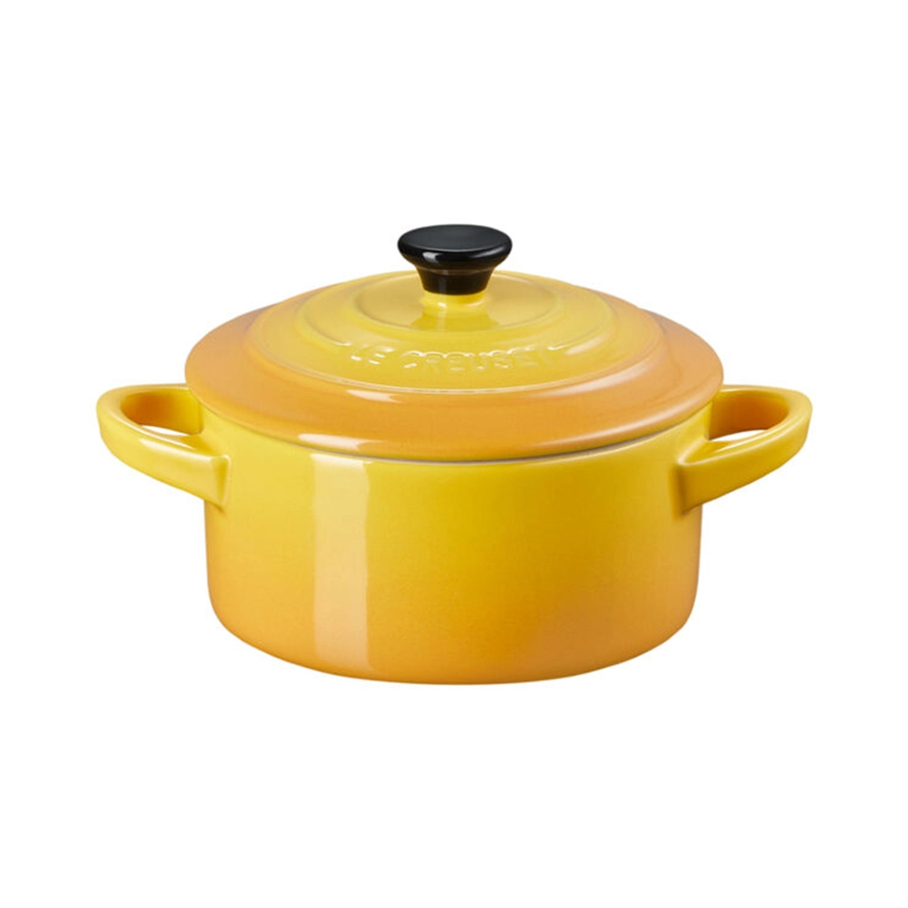 Mini Cocotte Com Pegador Preto Le Creuset 10 Cm