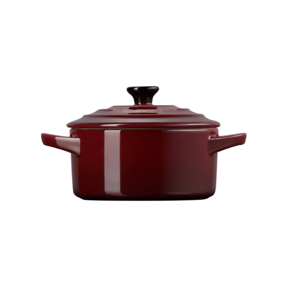 Mini Cocotte Com Pegador Preto Le Creuset 10 Cm