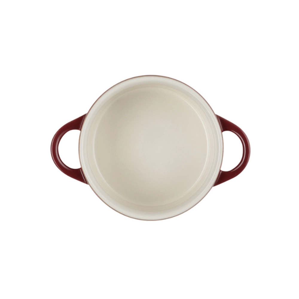 Mini Cocotte Com Pegador Preto Le Creuset 10 Cm Mini Cocotte Com Pegador Preto Le Creuset 10 Cm