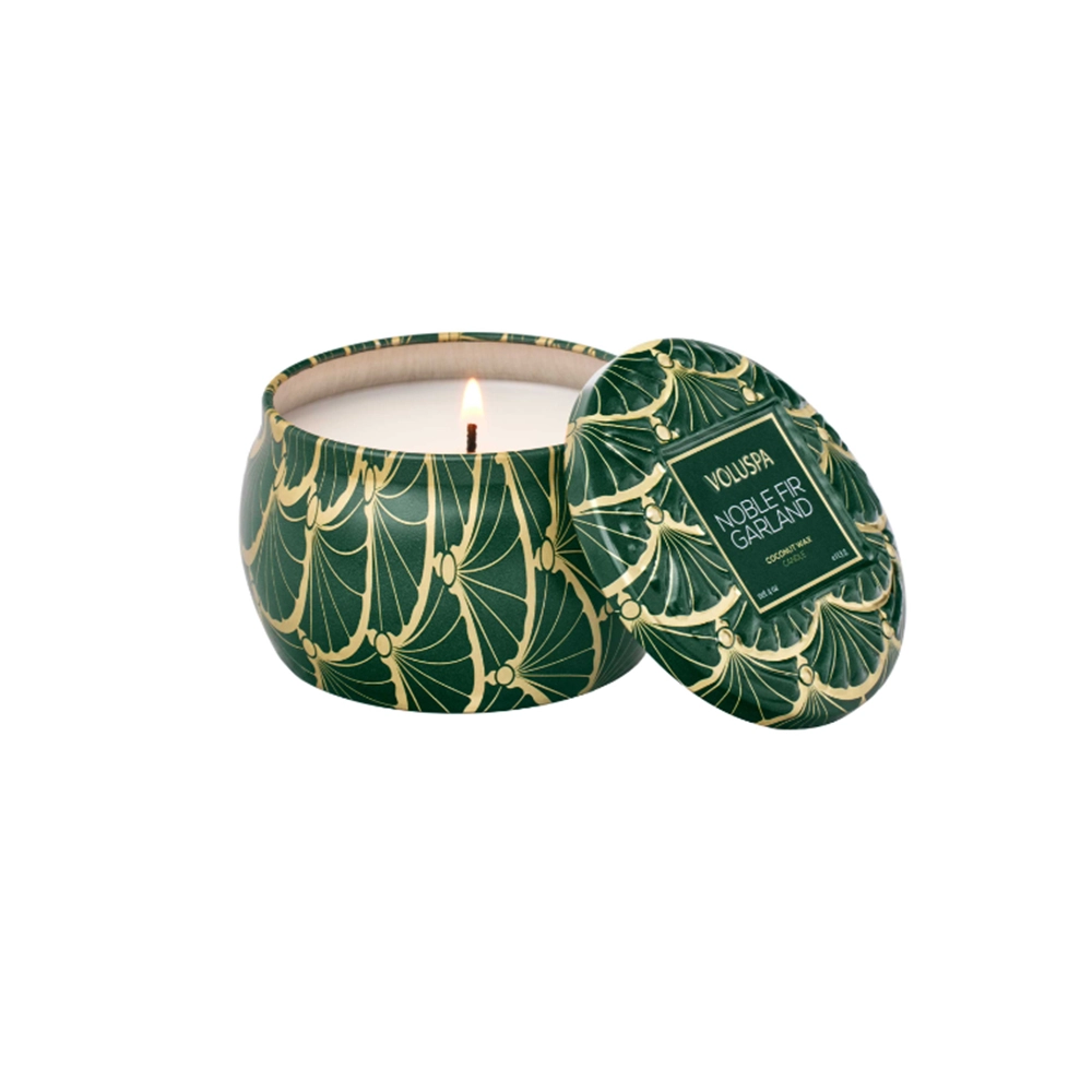 Mini Vela Lata 25h Voluspa Coleção Holiday Mini Vela Lata 25h Voluspa Coleção Holiday