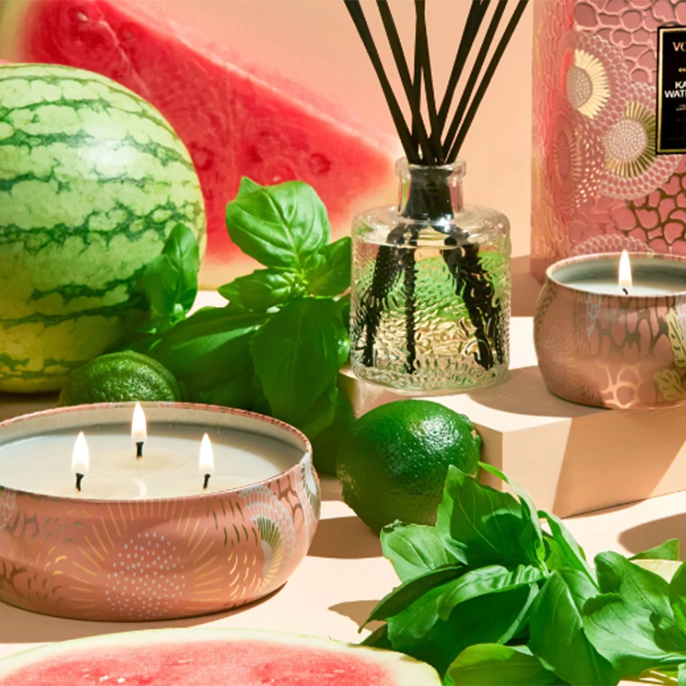 Mini Vela Lata 25h Voluspa Coleção Japonica Mini Vela Lata 25h Voluspa Coleção Japonica