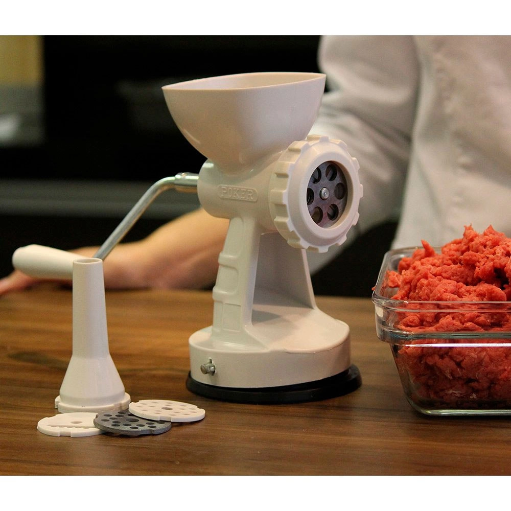 Moedor de Carne Manual Ghidini Poker Moedor de Carne Manual Ghidini Poker