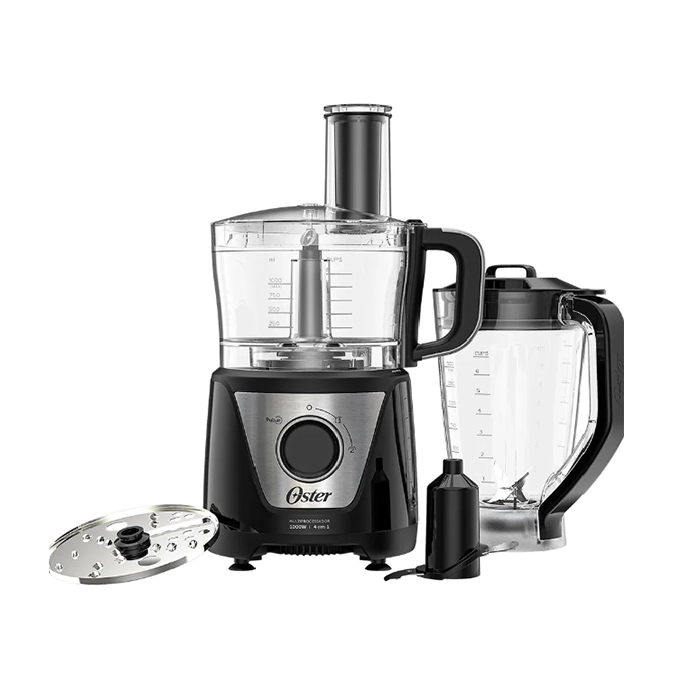 Multiprocessador de Alimentos Oster 4 Em 1 Multiprocessador de Alimentos Oster 4 Em 1