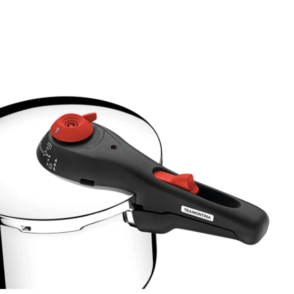 Panela de Pressao Tramontina Solar Aco Inox Panela de Pressao Tramontina Solar Aco Inox