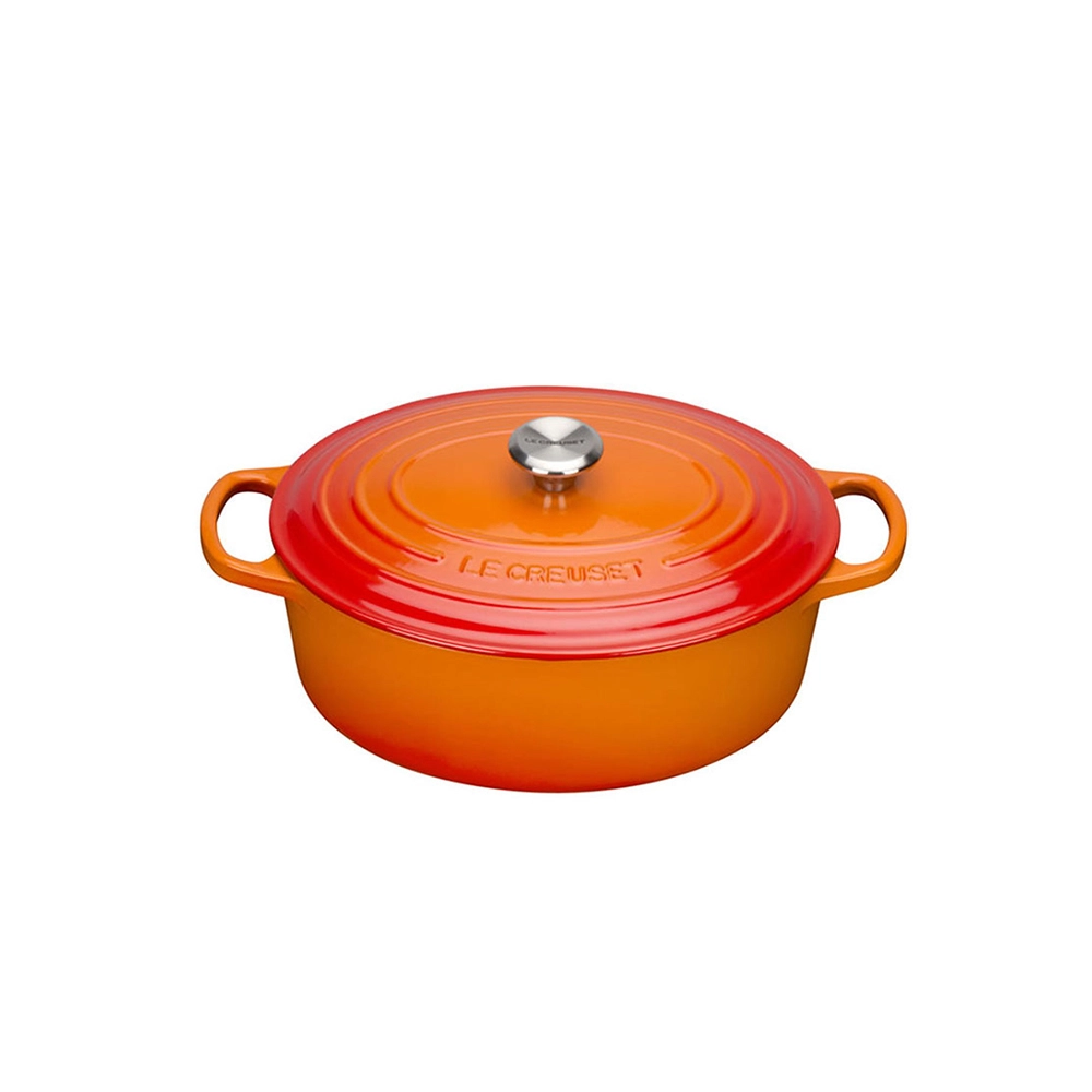 Panela Oval Le Creuset Signature 31 Cm Panela Oval Le Creuset Signature 31 Cm