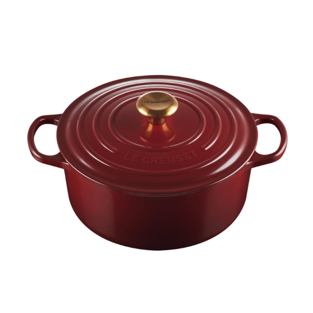 Panela Redonda Le Creuset Signature 22 Cm Panela Redonda Le Creuset Signature 22 Cm