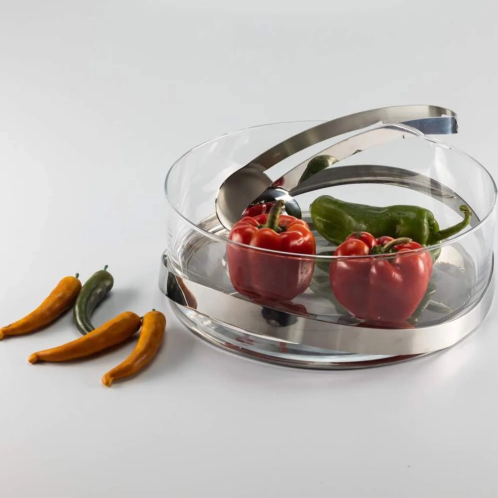 Pegador de Salada Riva Duo Aco Inox