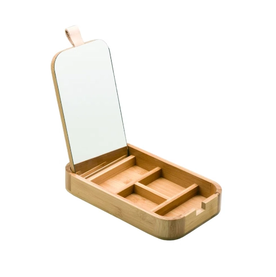 Porta Acessórios Oikos Com Espelho Porta Acessórios Oikos Com Espelho