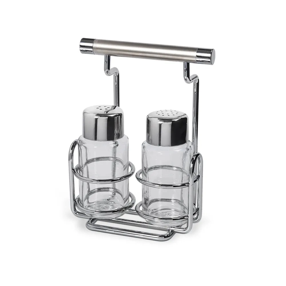 Porta Condimentos Brinox Argento 50 Ml - 3 Pecas Porta Condimentos Brinox Argento 50 Ml - 3 Pecas