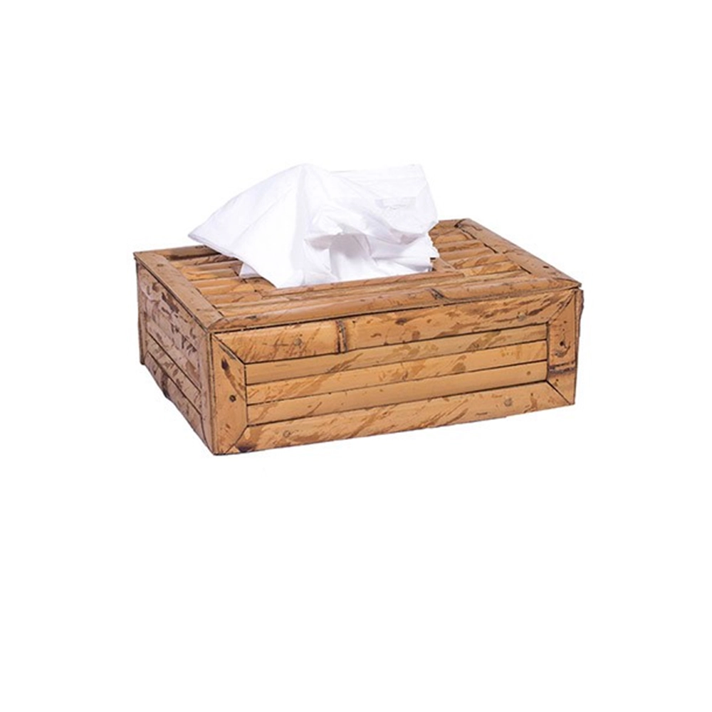 Porta Lenço de Papel Tigrado Sonia Pierry 25 X 12,5 X 8 Cm