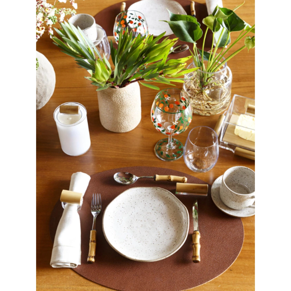 Porta Requeijão Com Tampa Onom Bambu 12,5 X 8,5 Cm Porta Requeijão Com Tampa Onom Bambu 12,5 X 8,5 Cm