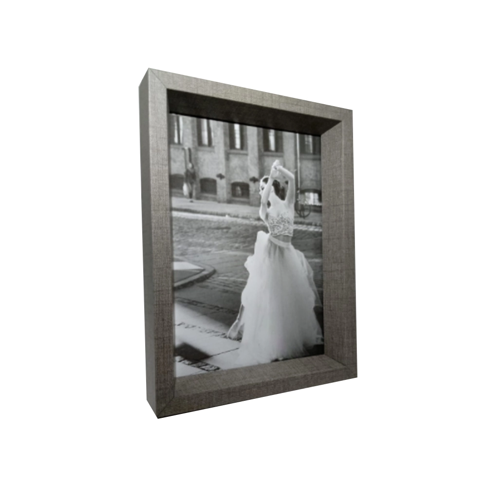 Porta Retrato Infinity Molduras Grey 13 X 18 Cm Porta Retrato Infinity Molduras Grey 13 X 18 Cm