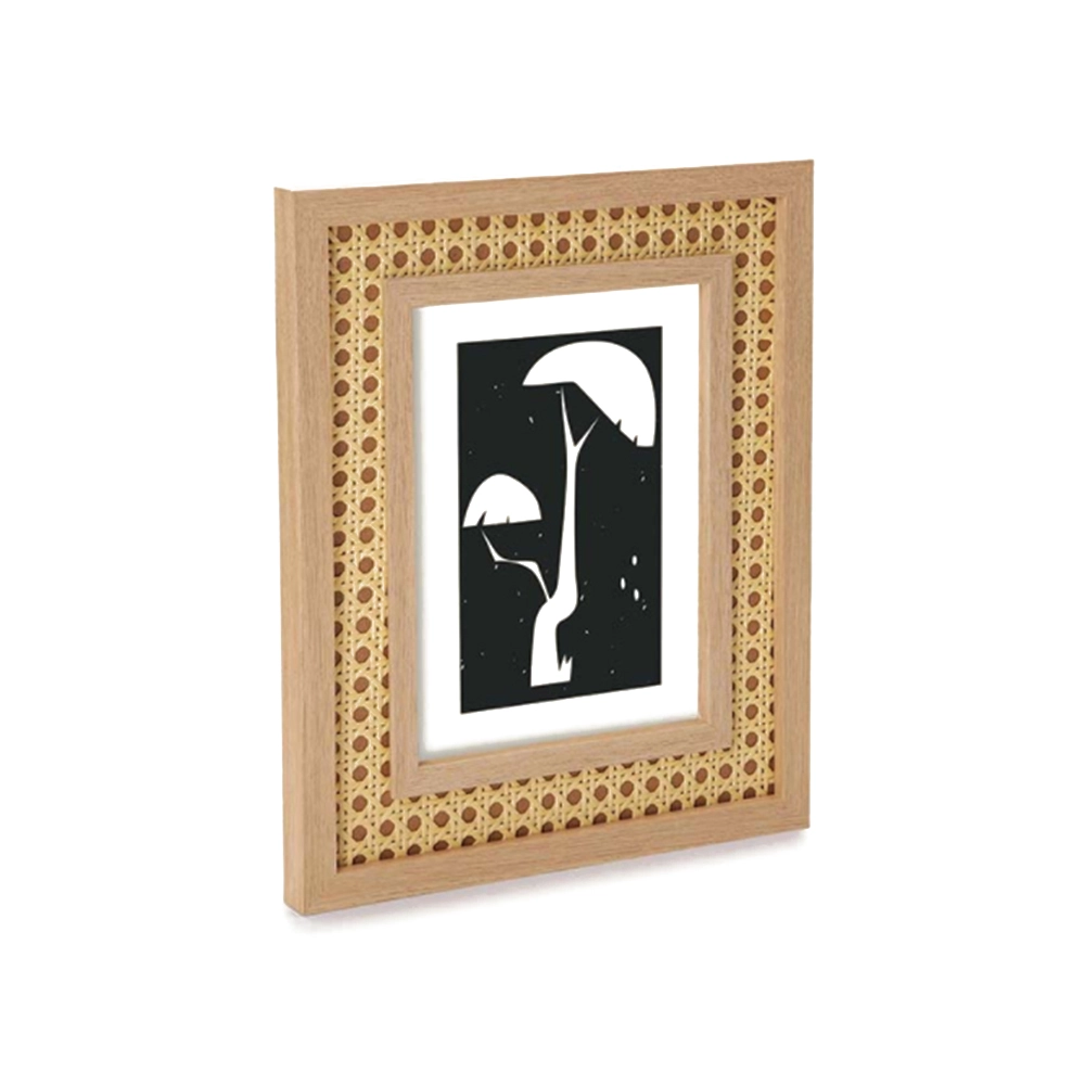 Porta Retrato Mart Rattan 20 X 25 Cm Porta Retrato Mart Rattan 20 X 25 Cm