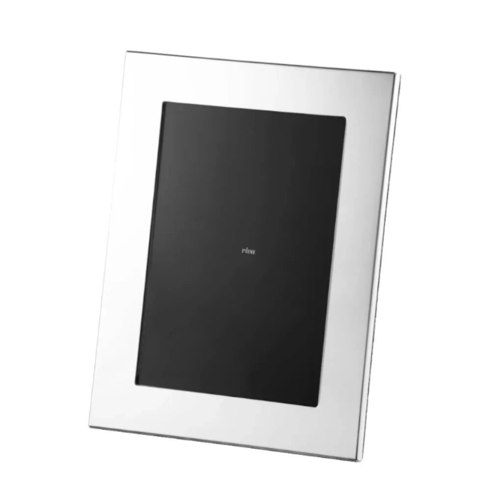Porta-retrato Riva Carrara Velvet Aco Inox 20 X 25 Cm