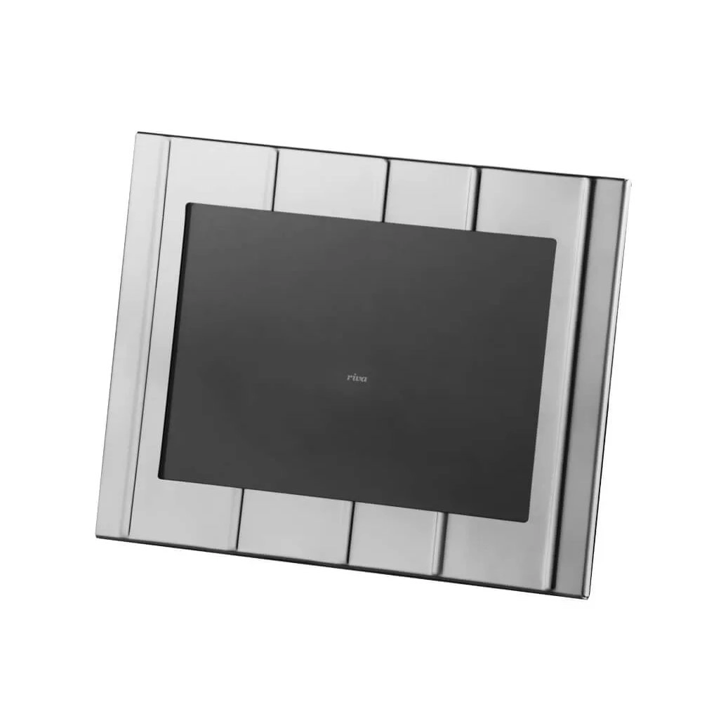 Porta-retrato Riva Friso Aco Inox 15 X 21 Cm