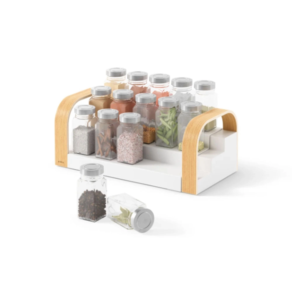 Porta Temperos Umbra Bellwood 30,4 X 16 X 12,7 Cm Porta Temperos Umbra Bellwood 30,4 X 16 X 12,7 Cm