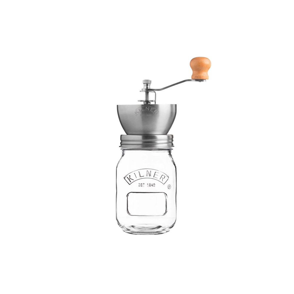 Pote Com Tampa e Moedor de Cafe